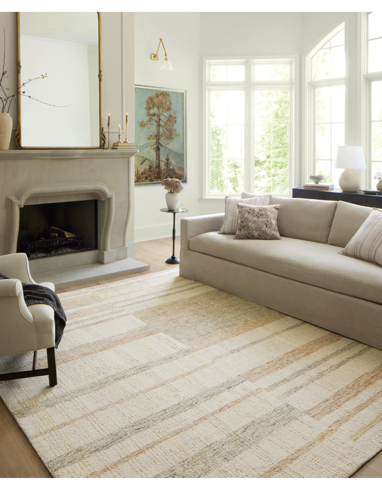 Chris Loves Julia x Loloi Chris Rug CHR-04 Natural / Multi