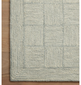 Chris Loves Julia x Loloi Francis Rug FRA-03 - Silver / Sky