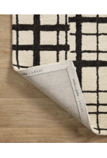 Chris Loves Julia x Loloi Polly Rug POL-02 - Black / Ivory