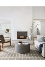 Chris Loves Julia x Loloi Polly Rug POL-05 - Slate / Ivory