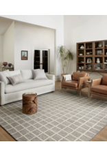 Chris Loves Julia x Loloi Polly Rug POL-05 - Slate / Ivory