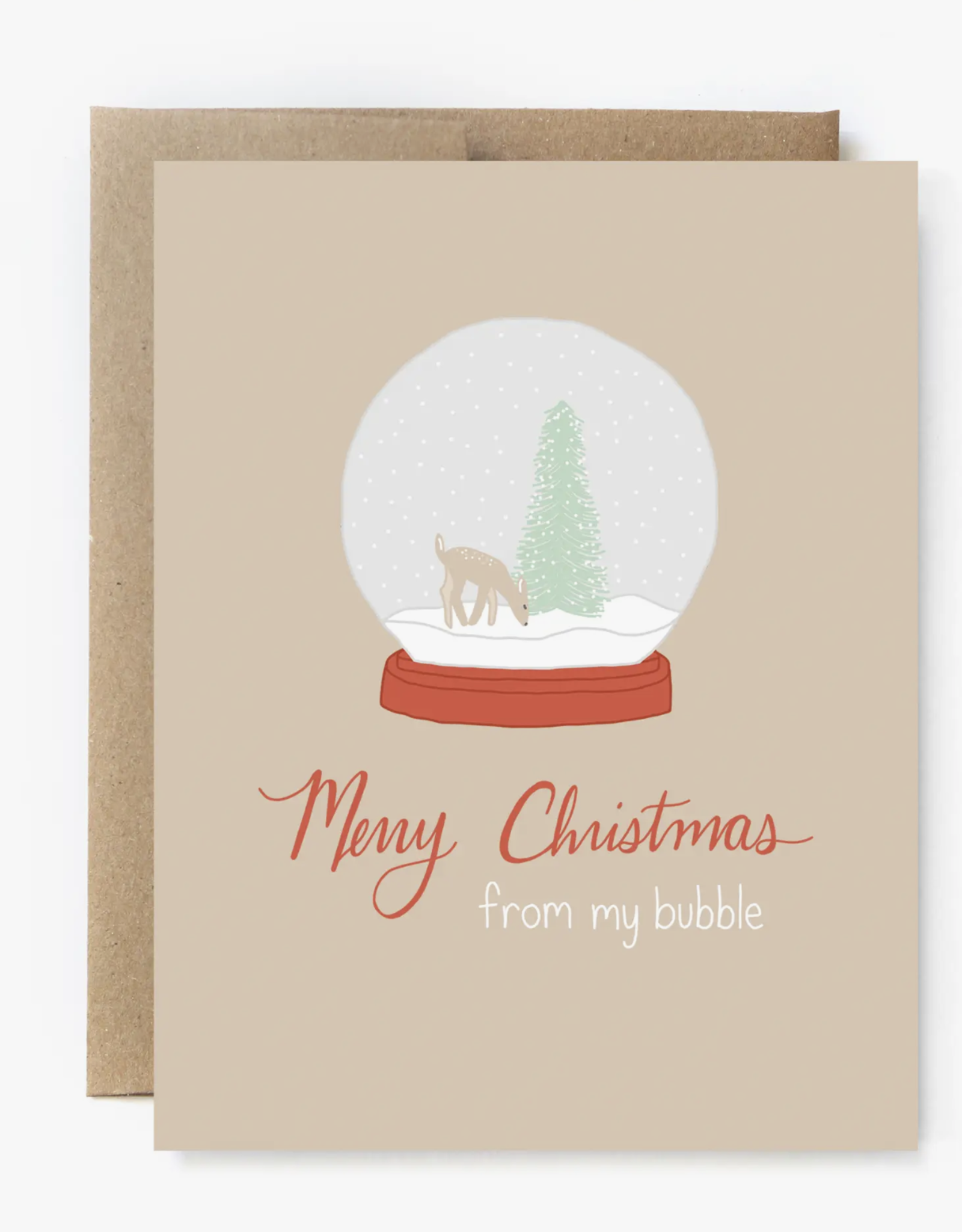 Bubble Christmas Card