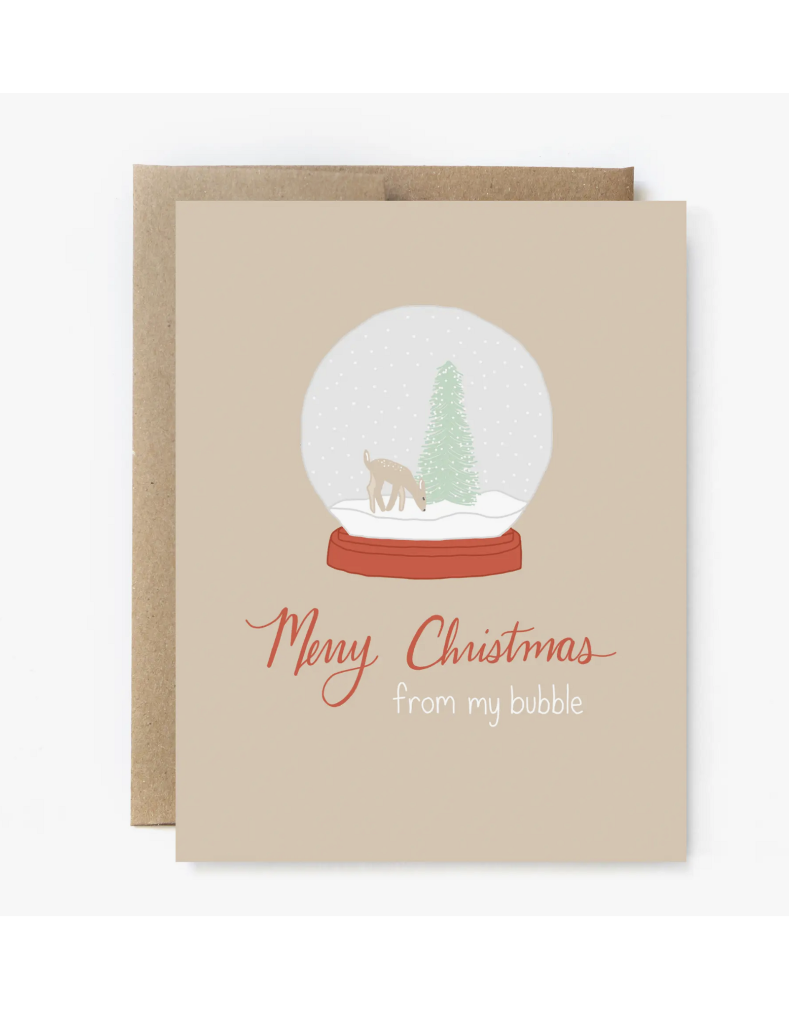 Bubble Christmas Card