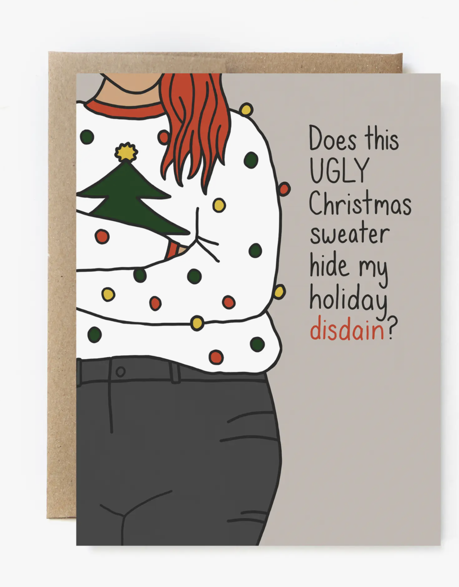 Ugly Sweater Christmas Card