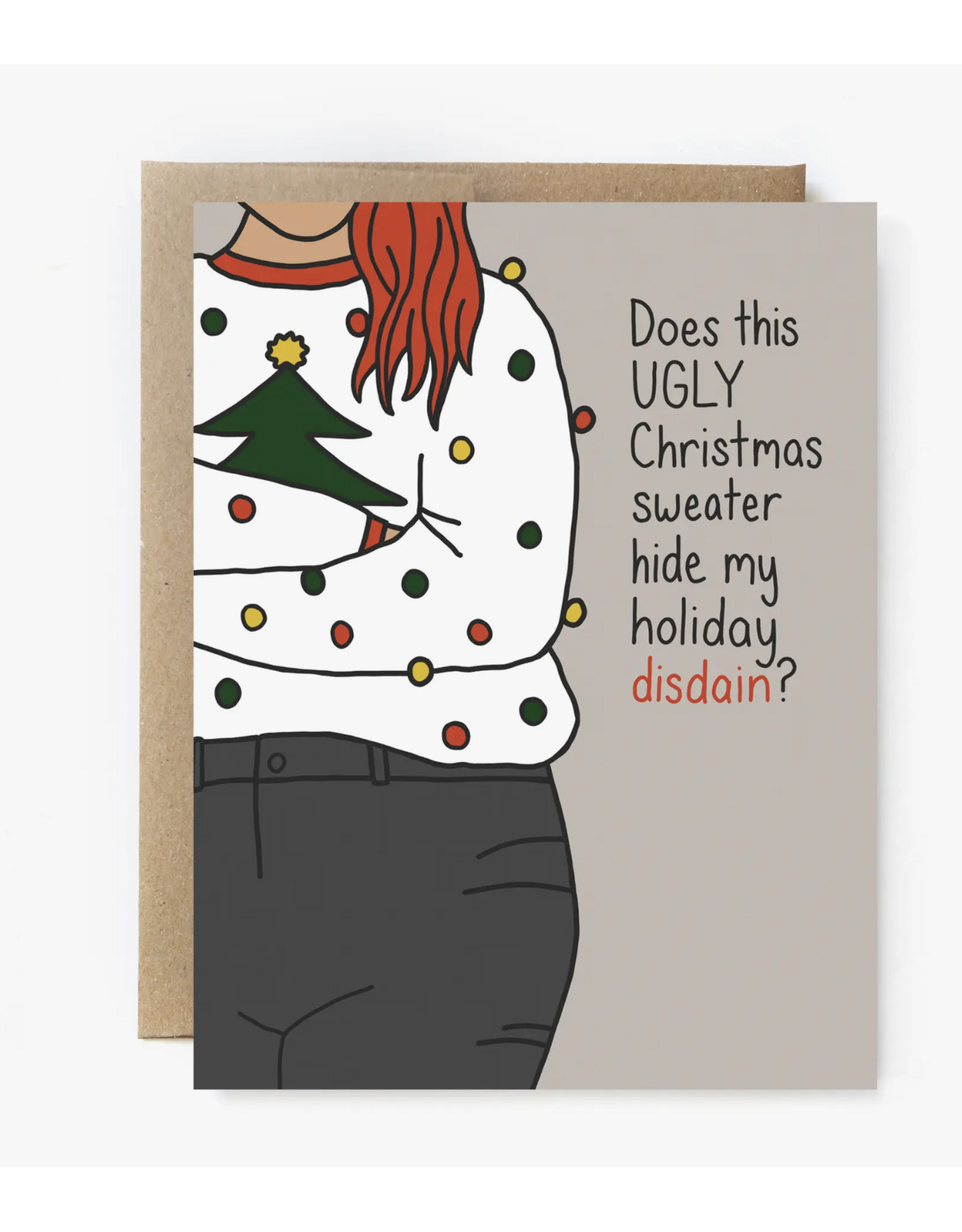 Ugly Sweater Christmas Card