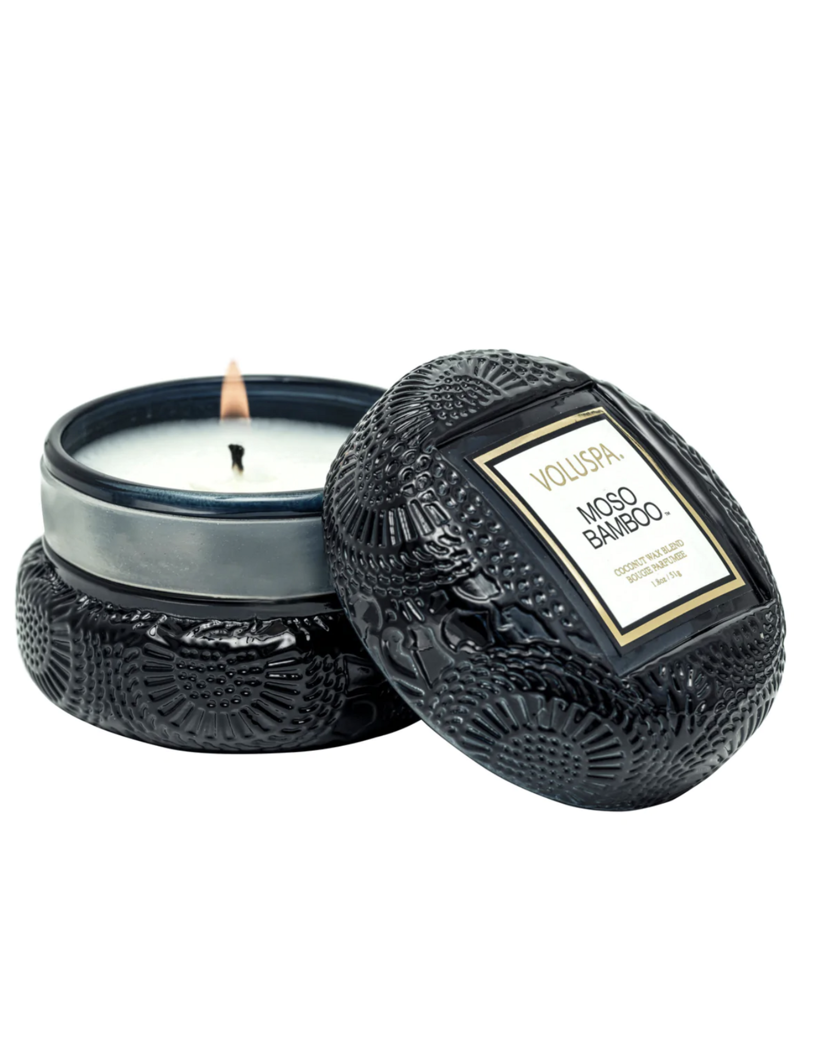 Moso Bamboo Macarcon Candle