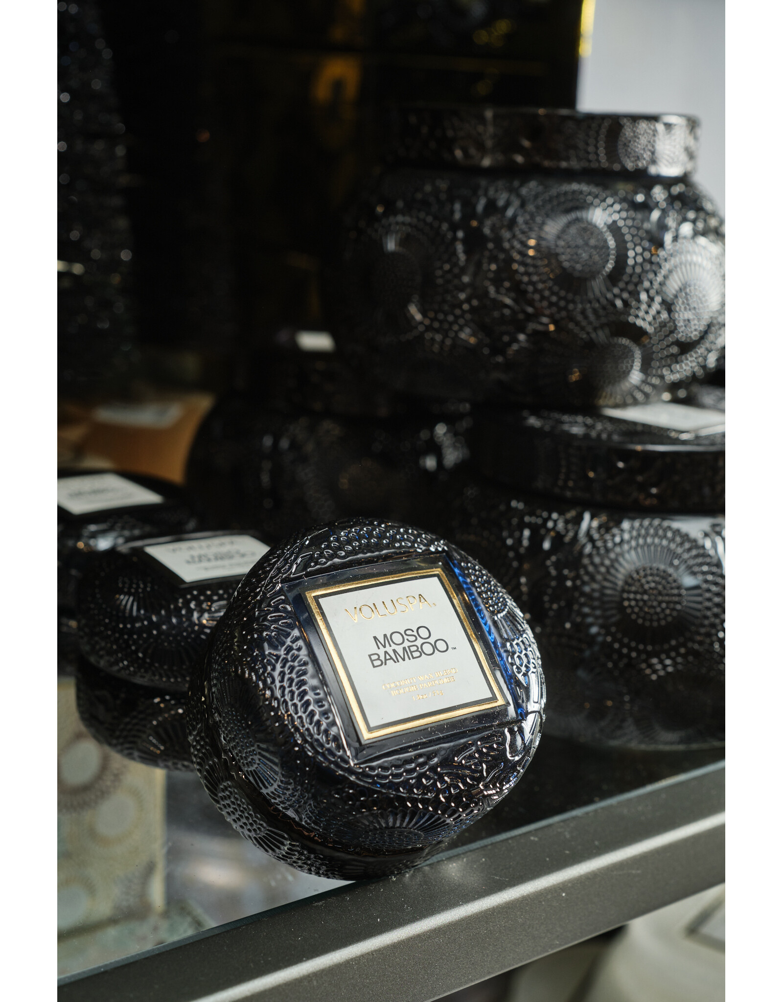 Moso Bamboo Macarcon Candle