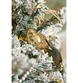 Mercury Glass Bird Ornament