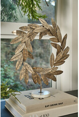 Willow Wreath on Stand