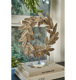 Willow Wreath on Stand