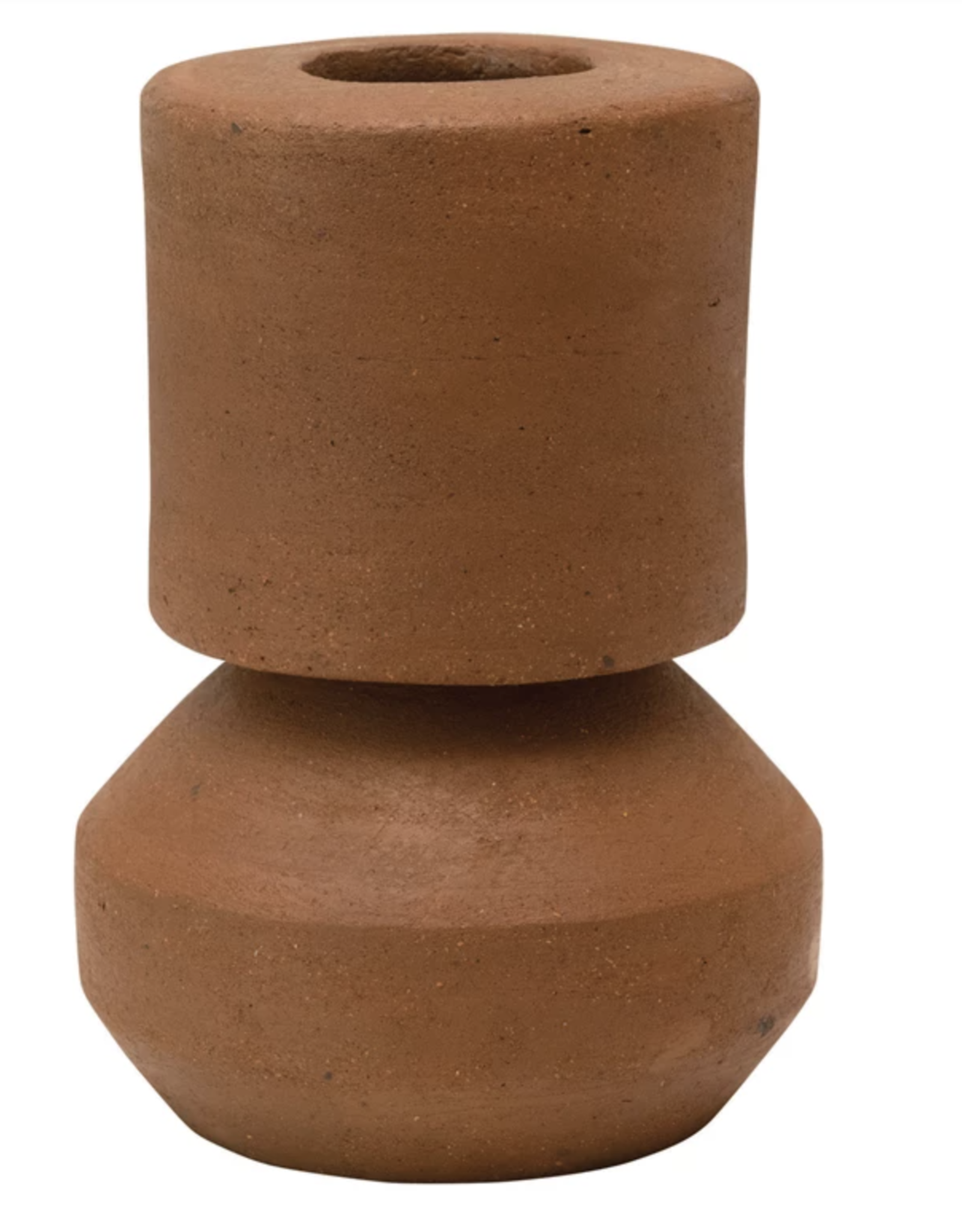 6" Handmade Terracotta Vase
