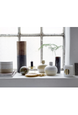 Stoneware Vase with Sand Finish, 2 Colors
