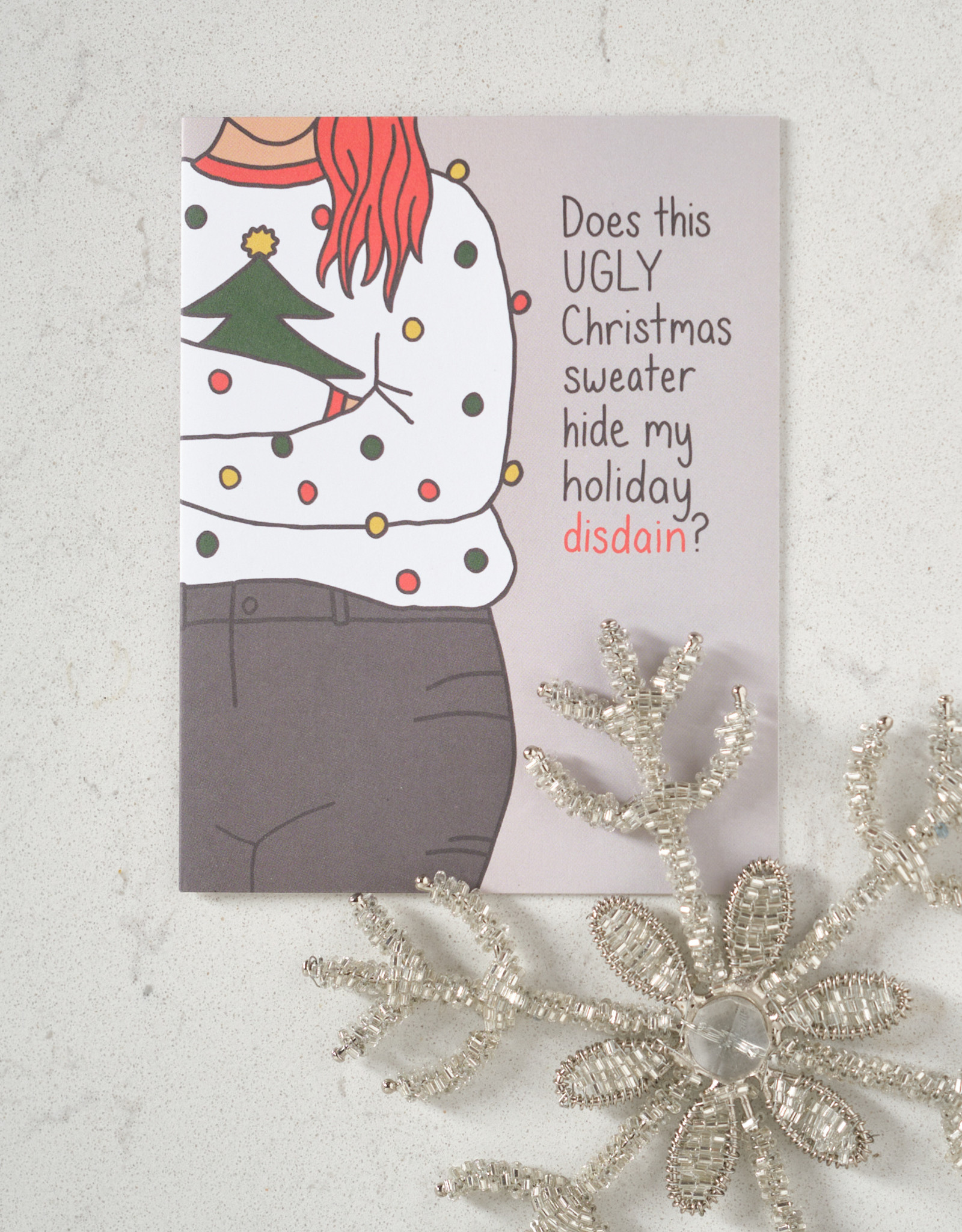 Ugly Sweater Christmas Card