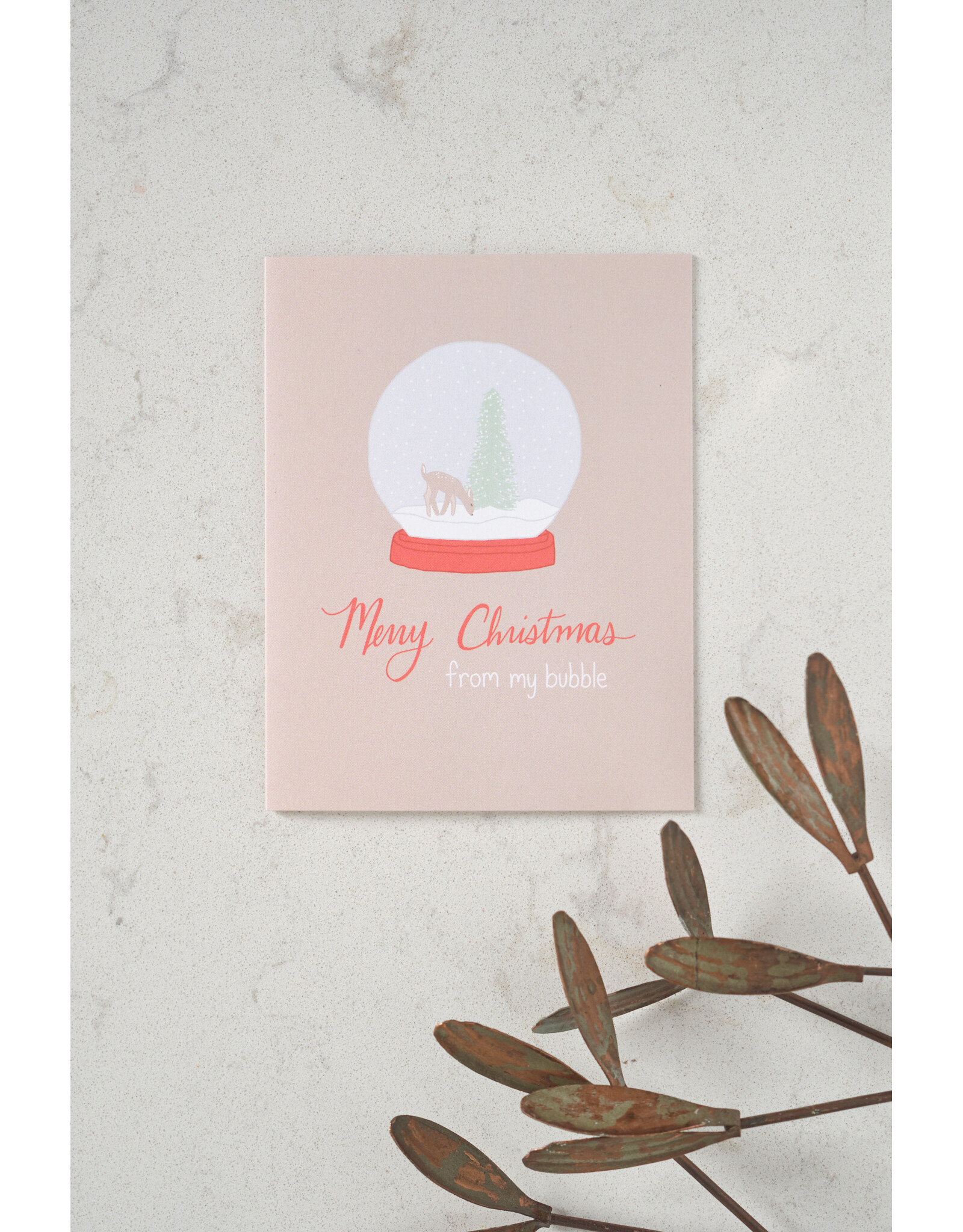 Bubble Christmas Card
