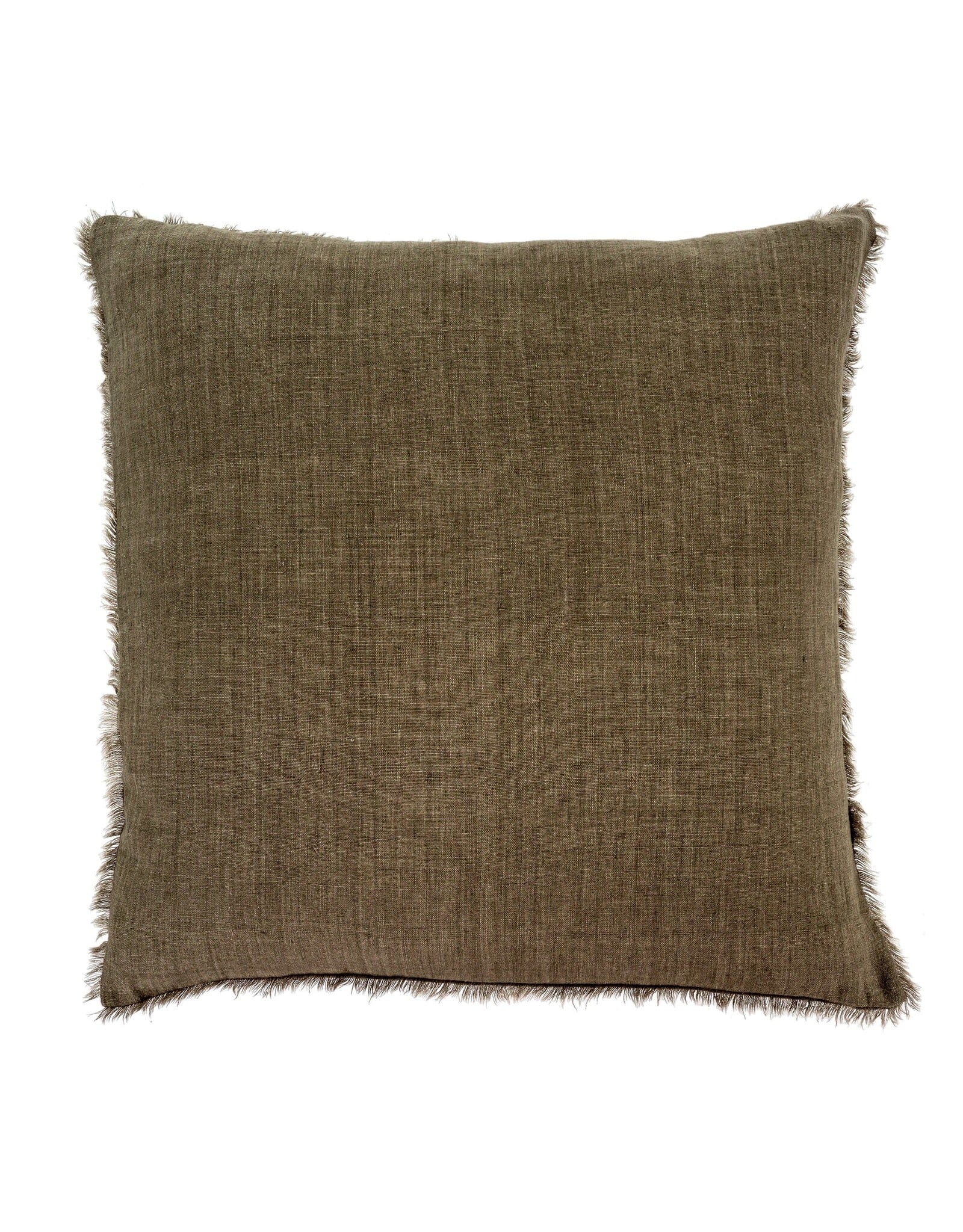 Lina Linen Pillow, Shadow 24x24
