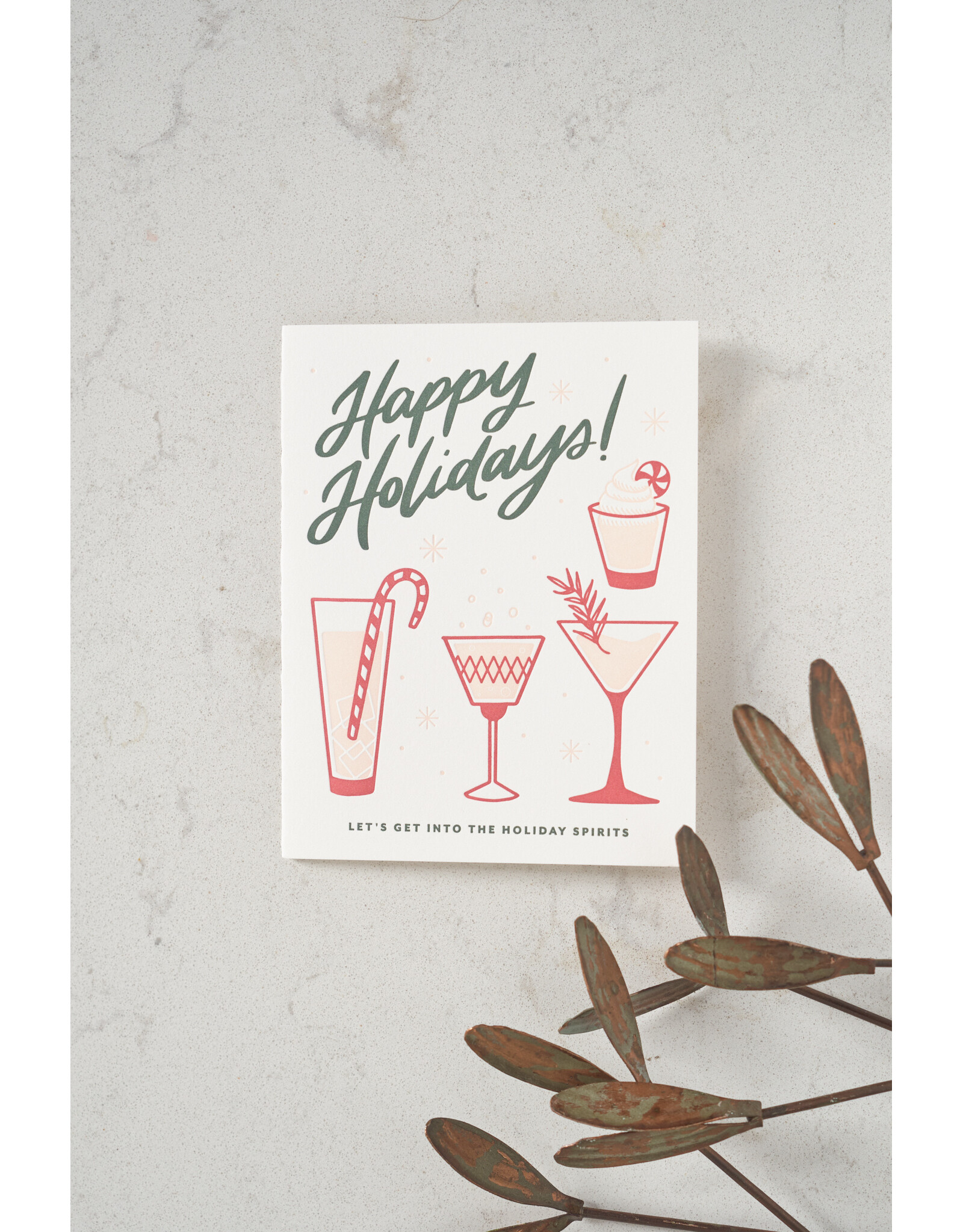 Holiday Spirits Card