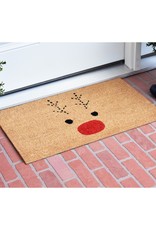 Christmas Rudolph Doormat - 3 sizes