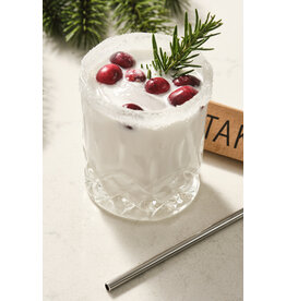 Take a Sip Stainless Cocktail Straws 4/pk
