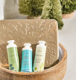 Eucalyptus, Olive Leaf & Aqua Coralline Hand Cream Trio