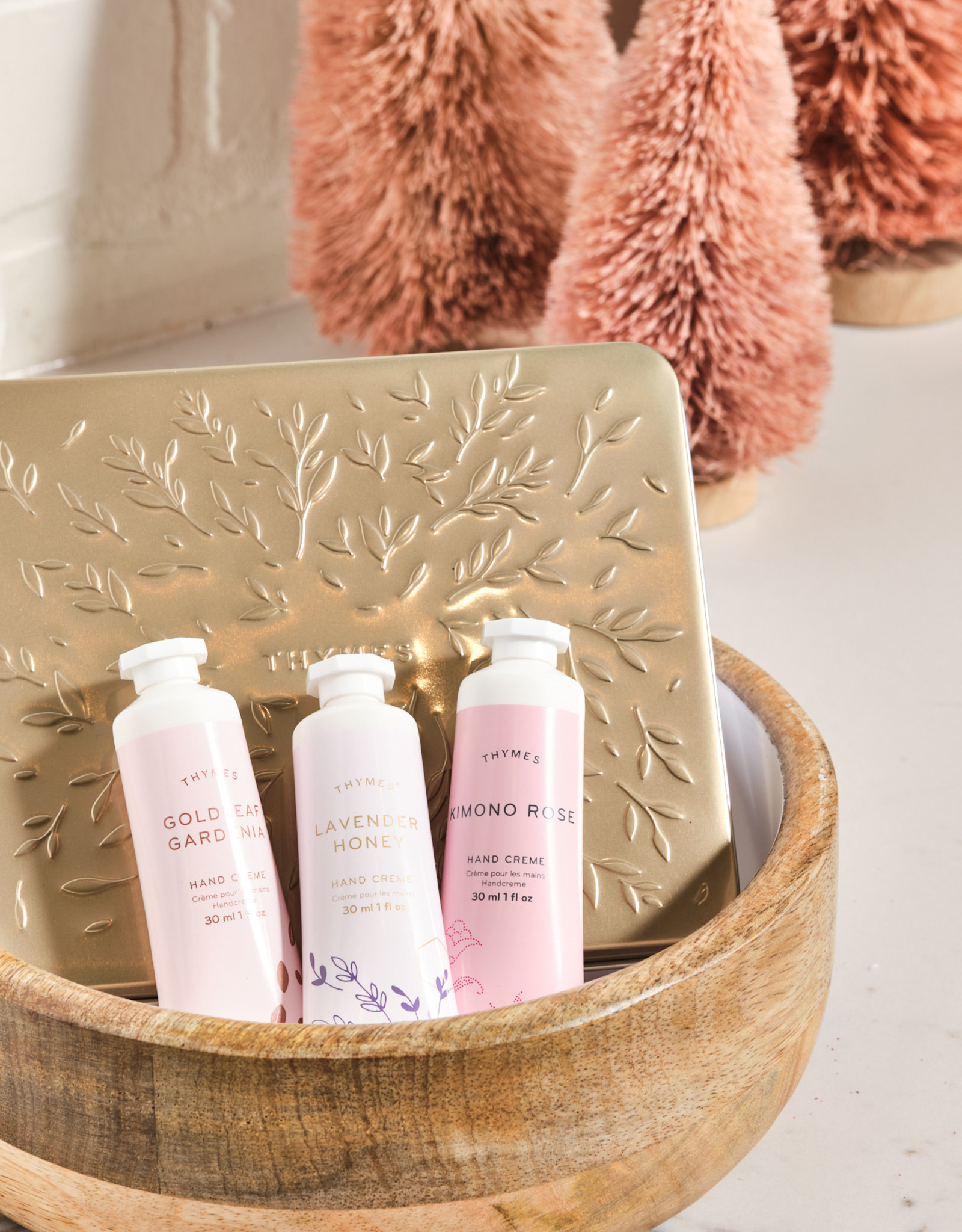 Kimono Rose, Lavender Honey & Goldleaf Gardenia Hand Cream Trio - Shoppe  Jessica Velikovsky Interiors