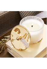Frasier Fir Medium Frosted Wood Grain Candle