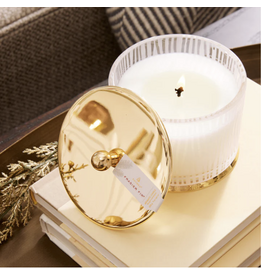 Frasier Fir Medium Frosted Wood Grain Candle