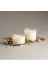 Frasier Fir Medium Frosted Wood Grain Candle