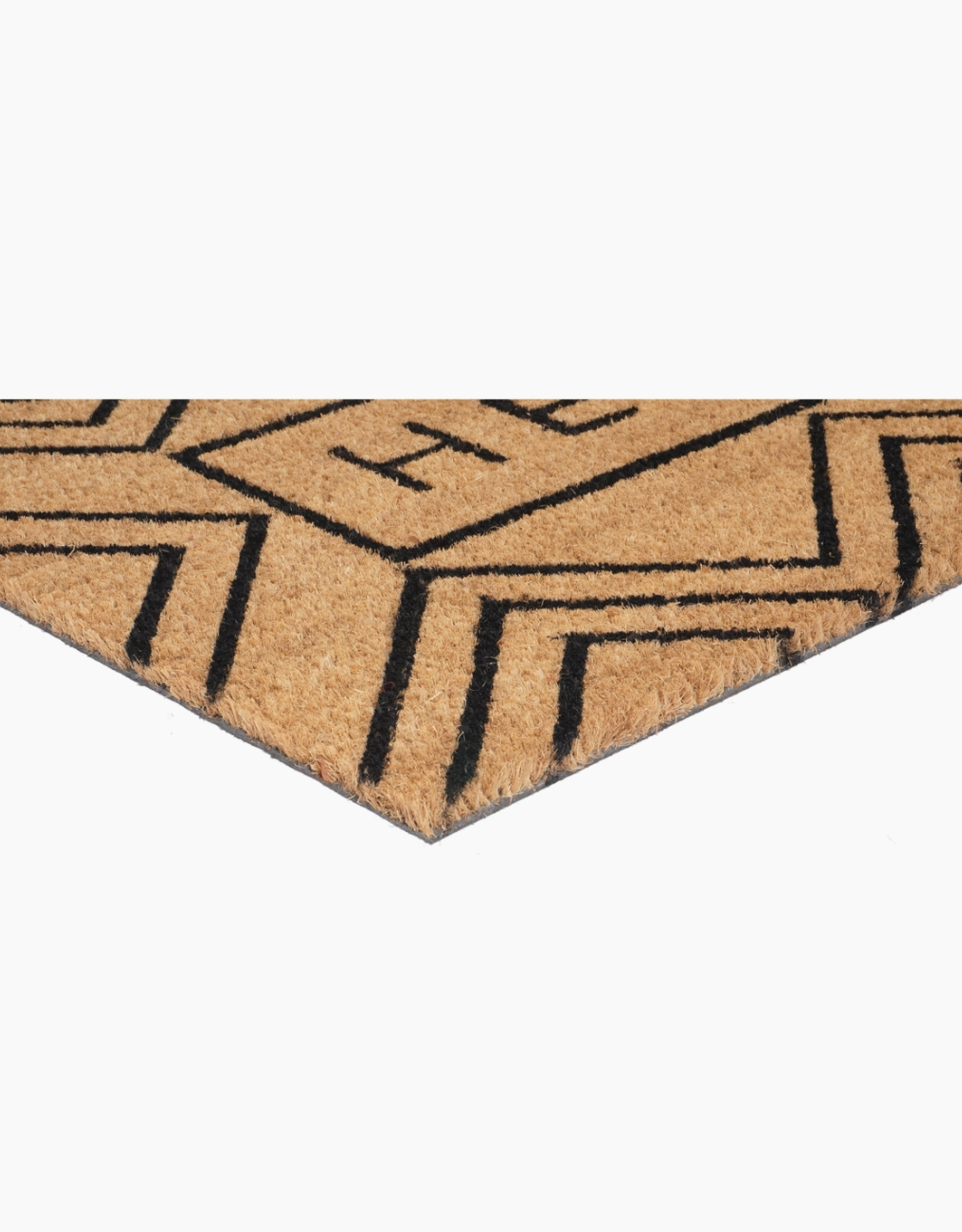 Chevron Hello Doormat