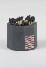 Black Match Holder & Matches