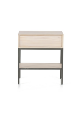 Trey Nightstand In Dove Poplar