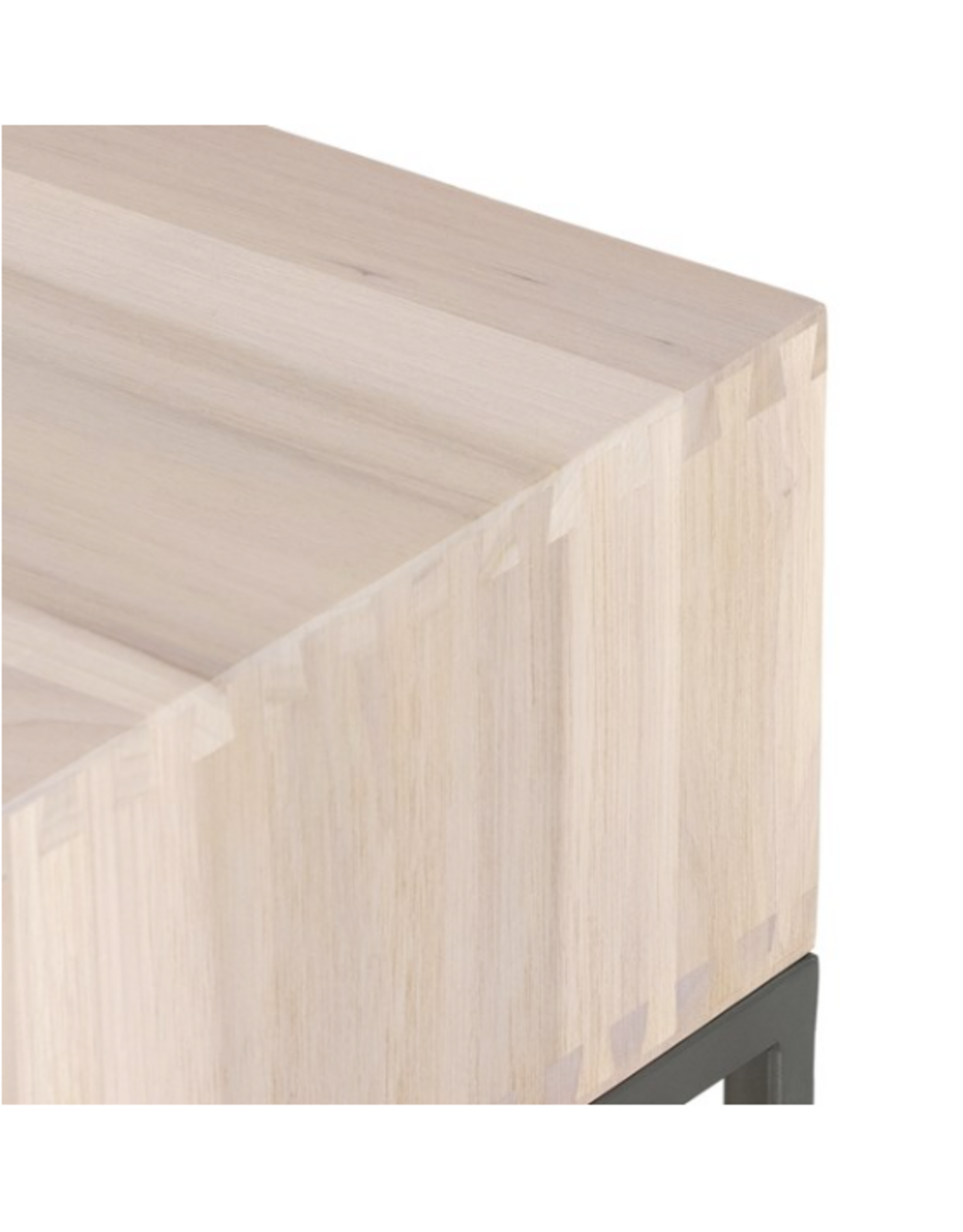 Trey Nightstand In Dove Poplar