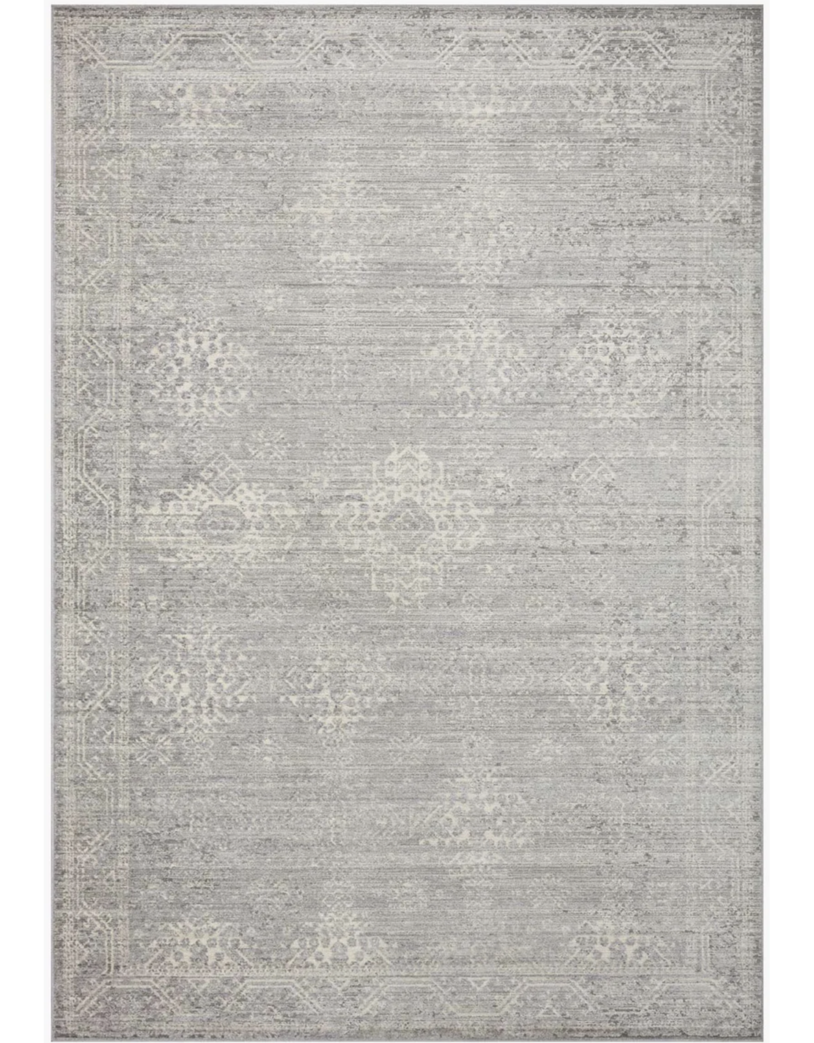 Loloi Indra Rug INA-02 Silver/Ivory