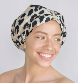 Luxury Shower Cap - Leopard