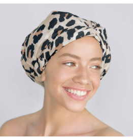 Luxury Shower Cap - Leopard