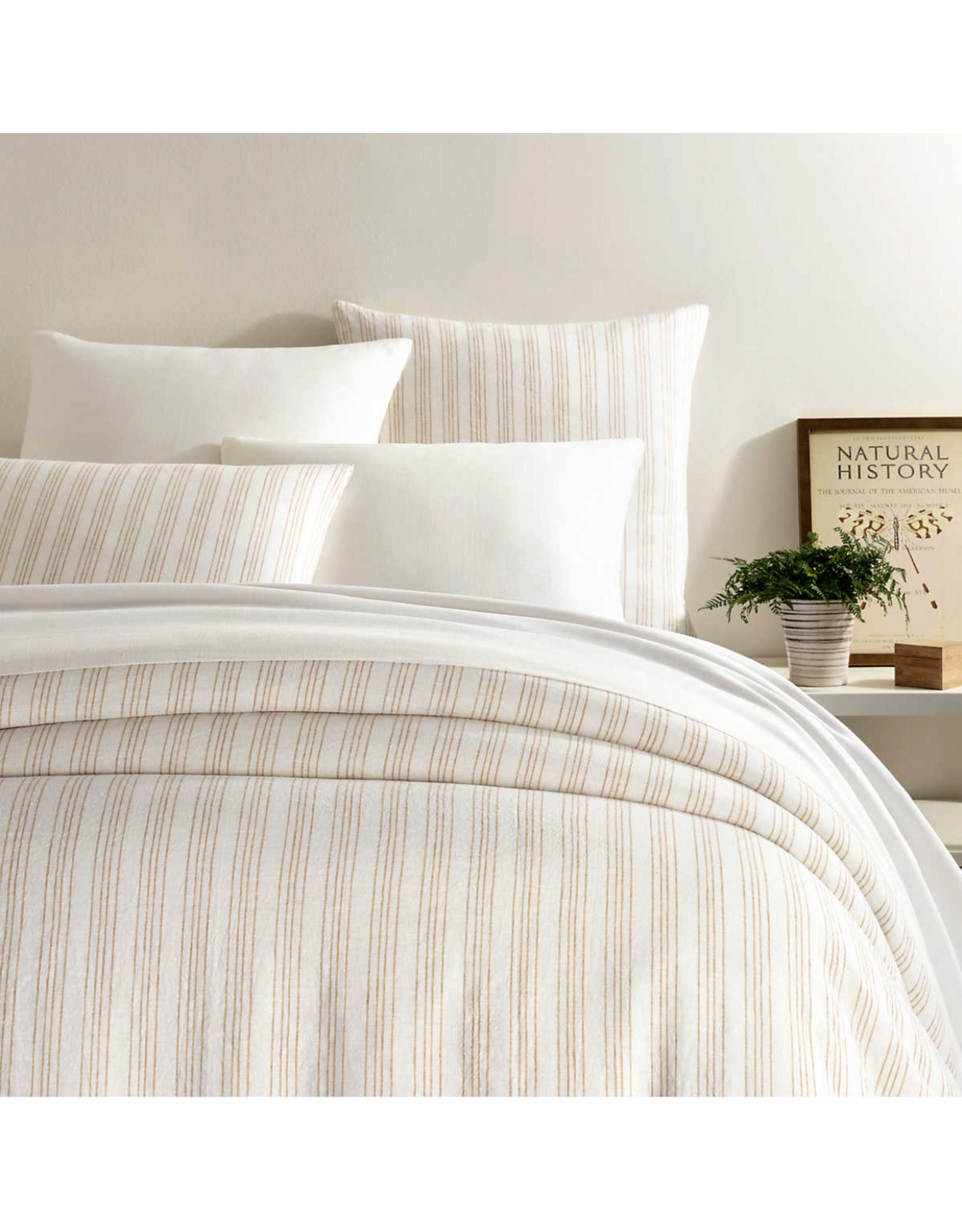 Lush Linen Stripe Duvet Cover