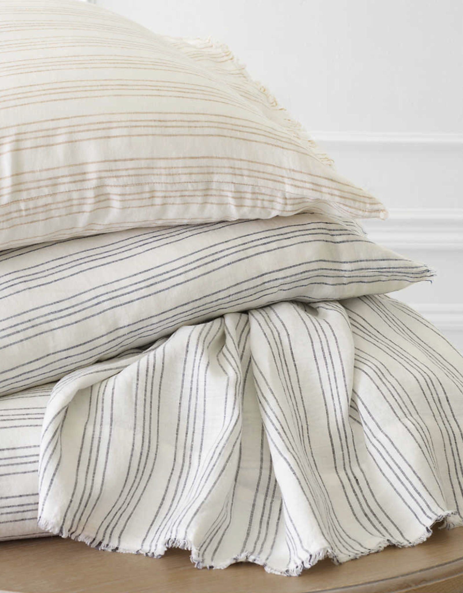 Lush Linen Stripe Duvet Cover