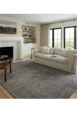 Loloi II Kamala Rug KAM-06 Charcoal/Ivory