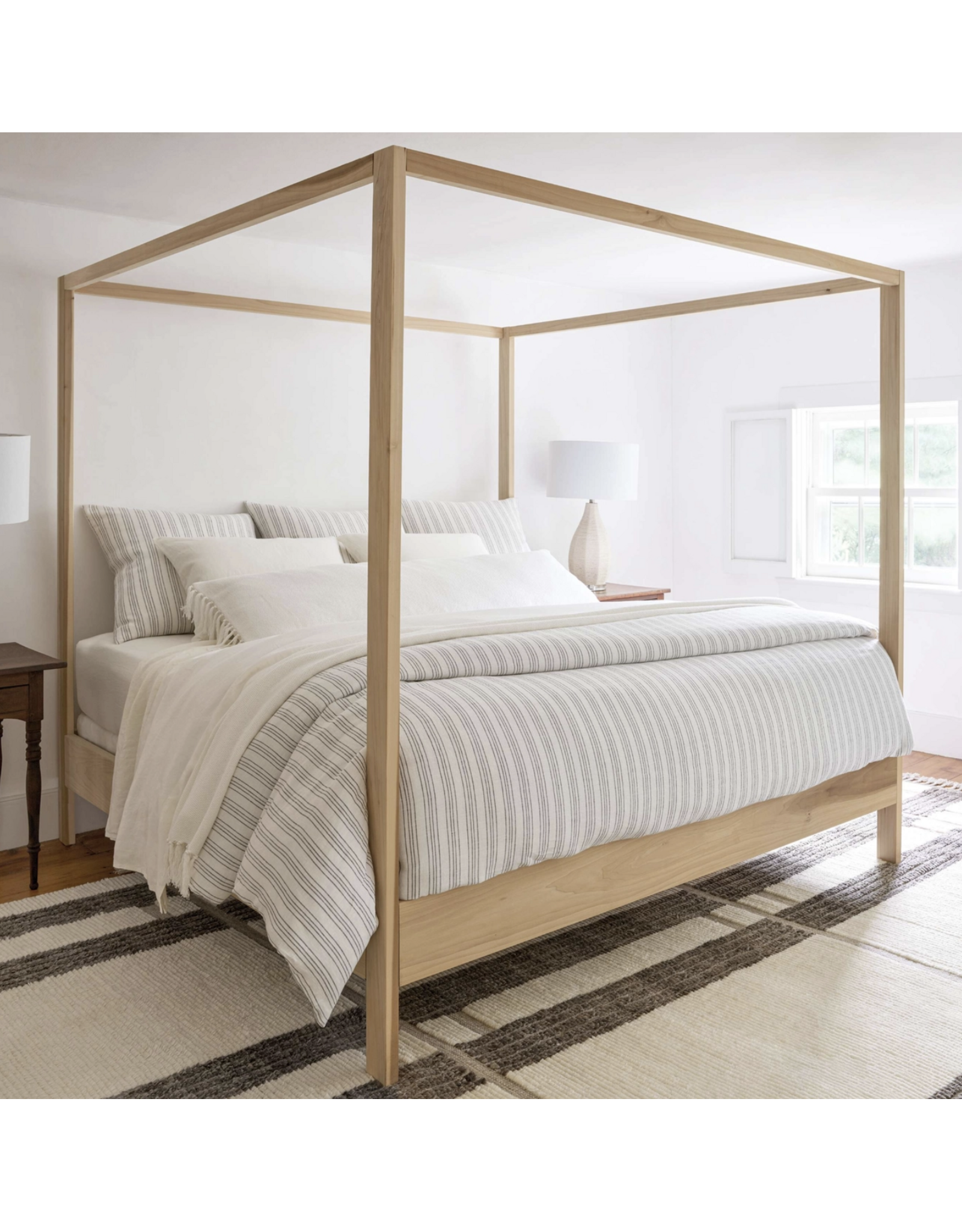 Lush Linen Stripe Duvet Cover