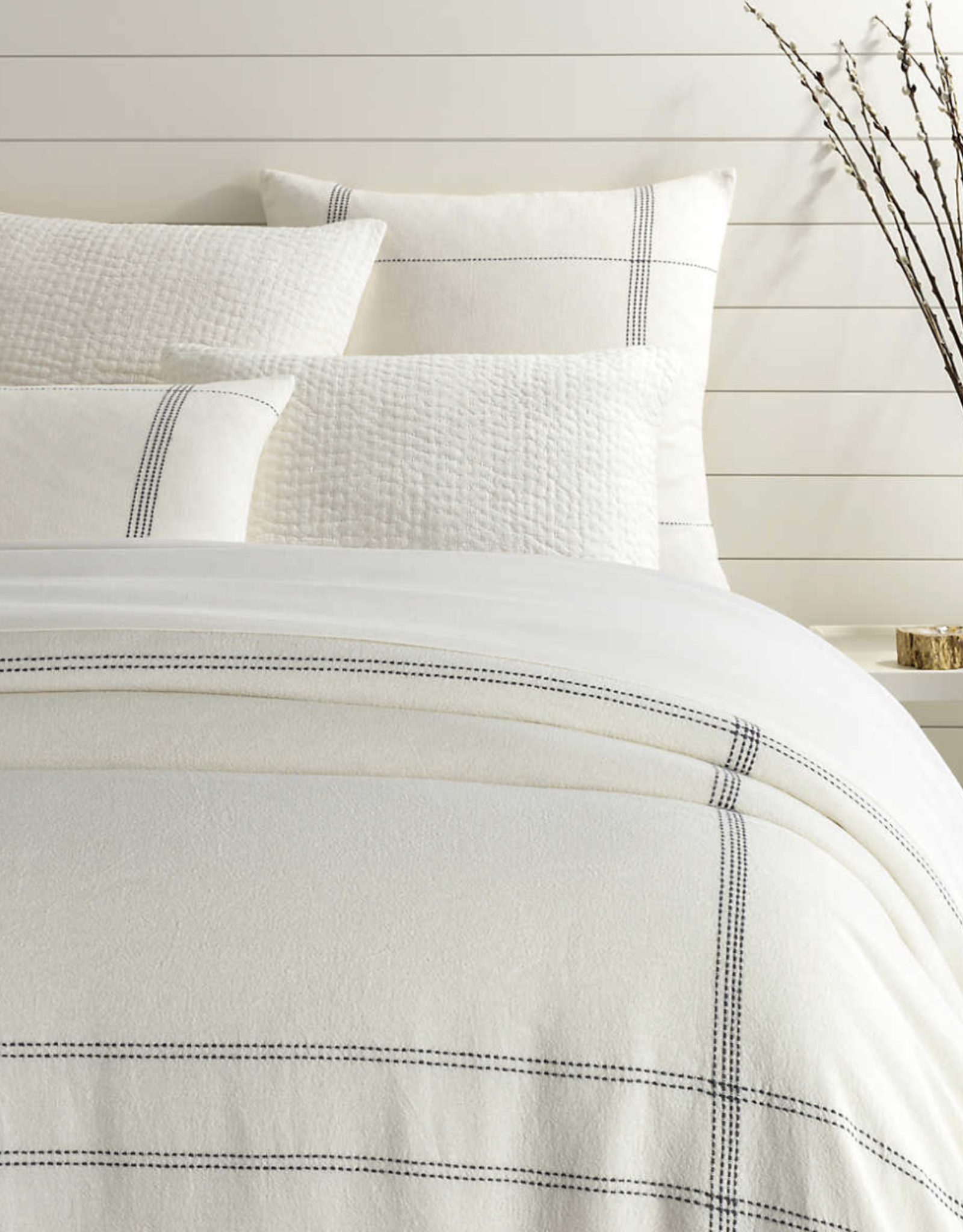 Atherton Grey Duvet Cover