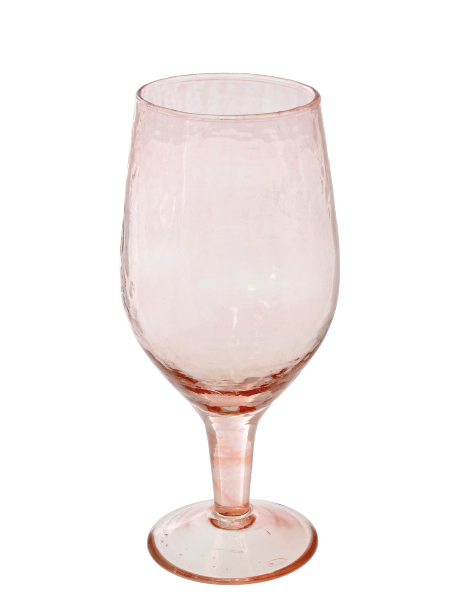 7.25" Valdes Wine Glass, Pink