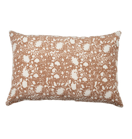 Eden Linen Pillow, Terracotta 16x24