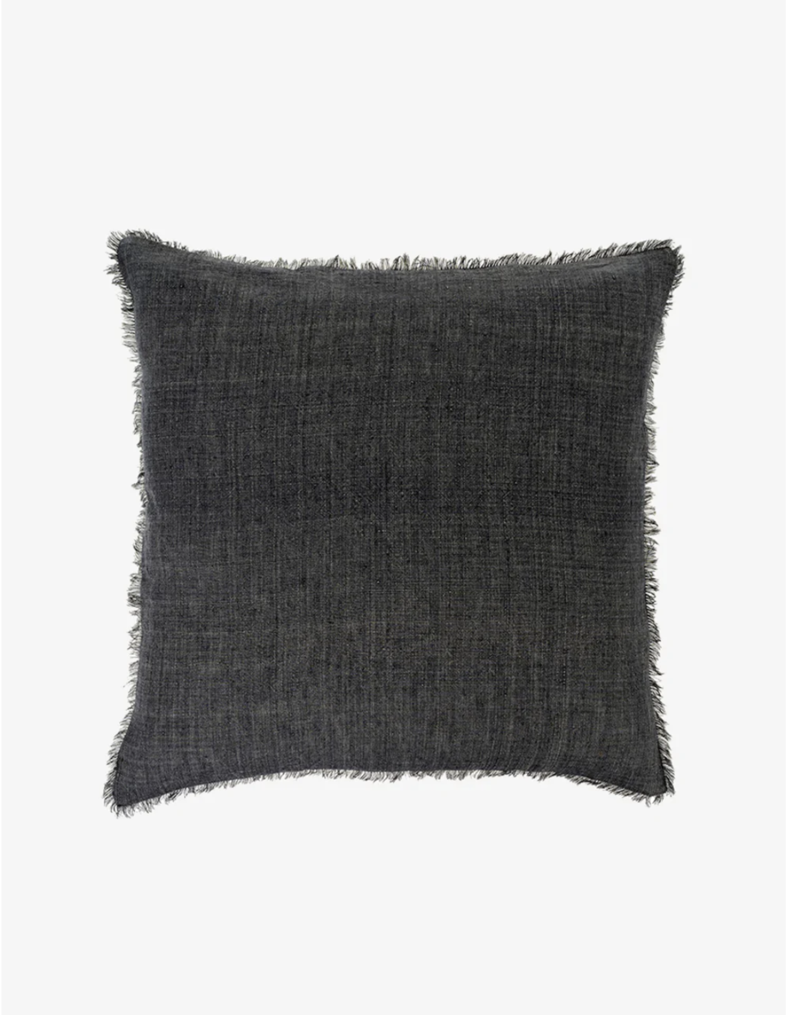 Frayed Edge Pillow- Stone -20x20