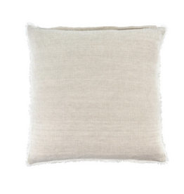 Lina Linen Pillow, Chambray
