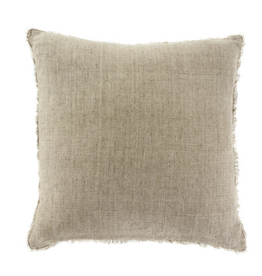 Lina Linen Pillow, Sand