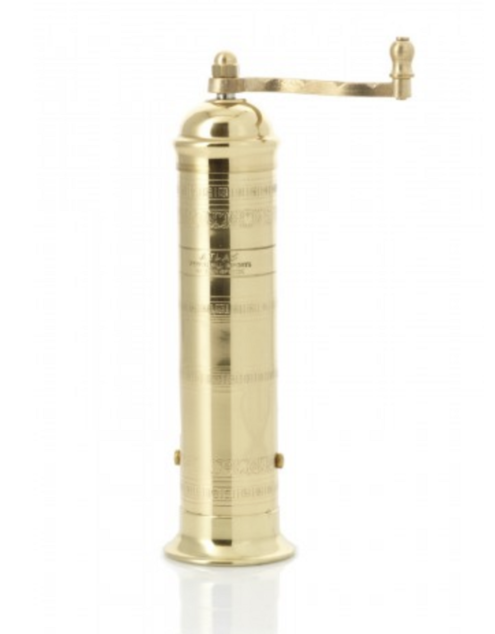 8" Atlas Brass Salt Mill