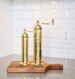 8" Atlas Brass Salt Mill 8" Atlas Brass Salt Mill
