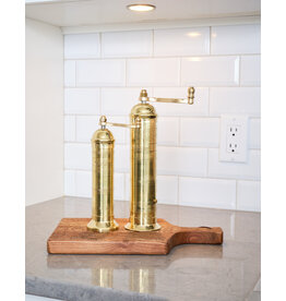 8" Atlas Brass Salt Mill