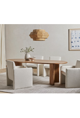 Kima Dining Chair in Fayette Cloud