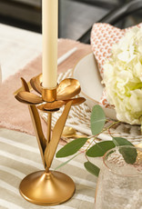 Bloom Candleholder S, Gold