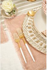 White & Gold Flatware